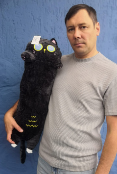 Кот-космоглаз 70см