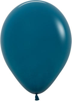 Глубокий бирюзовый 12'' пастель Sempertex уп 50шт