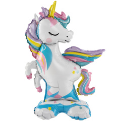 Нежный единорог 3D (25''/64 см) Falali воздух