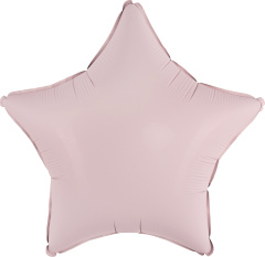 Звезда Пыльная роза Сатин 18" ТМ Flex Metal