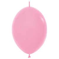 Розовый Линколун Пастель 12" Bubbel Gum Pink Sempertex 1шт(уп 100 шт)