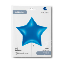 Звезда 36" GRABO Синий, в уп.