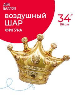 Корона, Золото (34''/86 см) Falali в уп