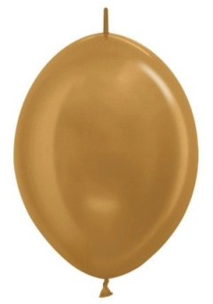 Золото Линколун Пастель 12" Gold Sempertex 1шт(уп 100 шт)