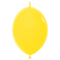 Желтый Линколун Пастель 6" Yellow Sempertex 1шт(уп 100 шт)